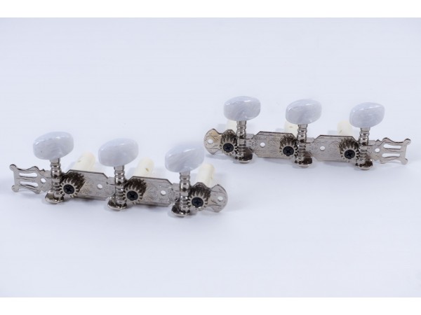 Clavijas CL001 35mm Nickel Grabado Boton Nacar MATRIX HMG