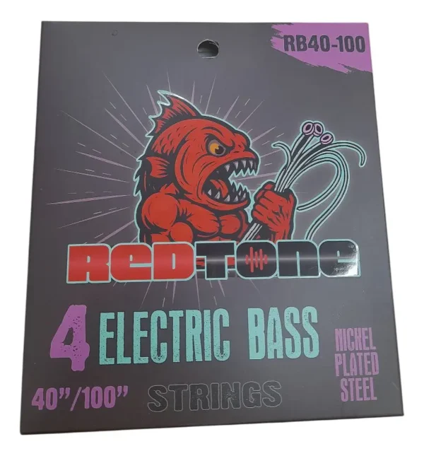 Cuerdas Para Bajo RB40-100 4 Cuerdas Redtone MAGIC MUSIC