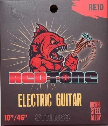 Cuerdas RE10 Guitarra Eléctrica 10-46 Níquel Recubrimiento Antioxidante Redtone MAGIC MUSIC