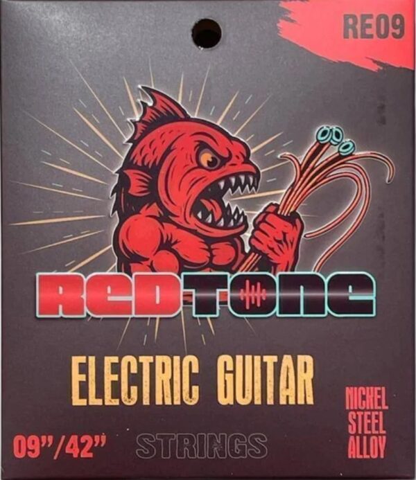 Cuerdas RE09 Guitarra Eléctrica 09-42 Níquel Recubrimiento Antioxidante Redtone MAGIC MUSIC