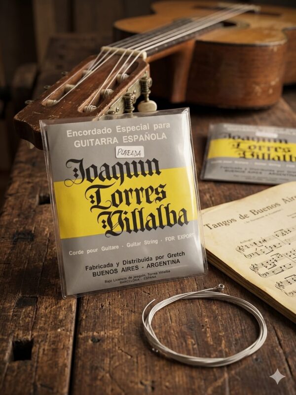 Cuerdas Para Guitarra Clasica Criolla Concierto Plateadas Joaquin Torres Villalba by Gretch Nacional