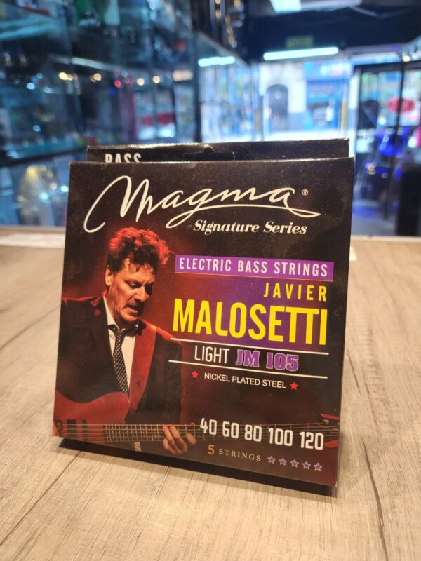 Cuerdas Para Bajo JM105 5 Cdas. 040-120 Javier Malosetti Signature MAGMA