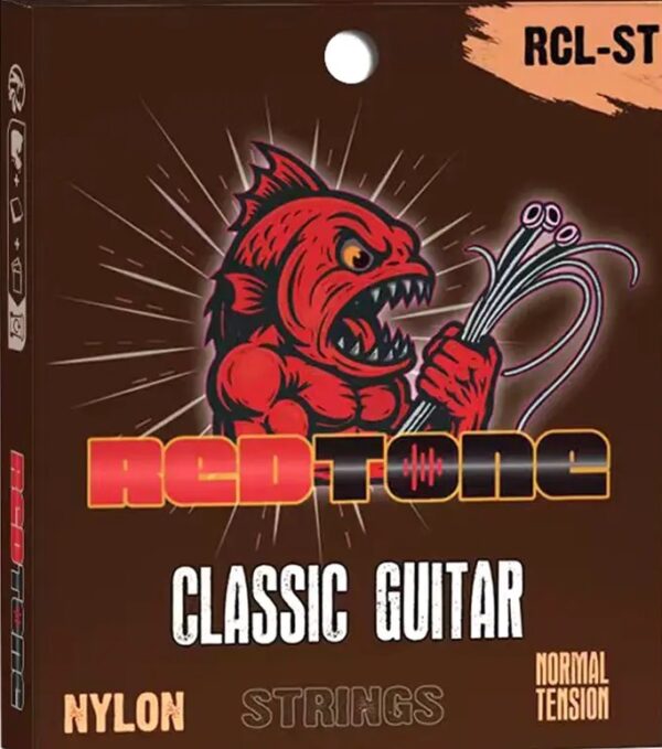 Cuerdas Guitarra Clásica Criolla RCL-ST Plateada Tension Normal Con Recubrimiento Antioxidante Redtone MAGIC MUSIC