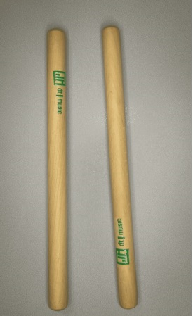 Baquetas Palillos De Madera Para Tambora 16 mm Par DT MUSIC HMG