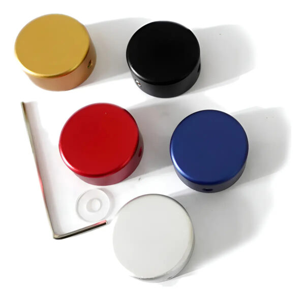 Boton P/Pedal Topper FULL Alumino - 3 AJUSTES - Pack x 5 Colores VS CREEP MUSIC SOLUTIONS