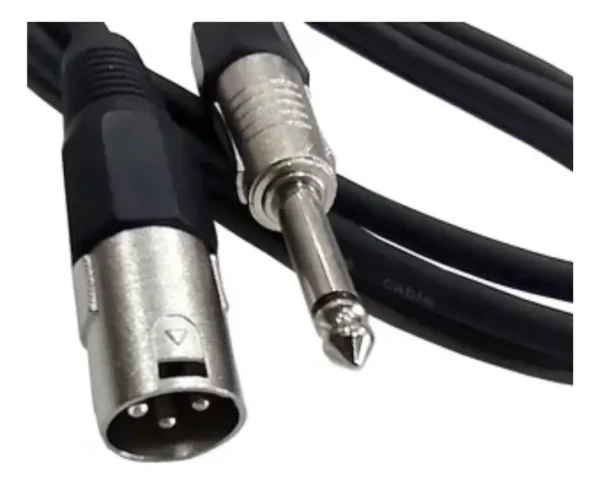 Cable MIC2061M-6 Canon Xlr Macho A Plug Macho Mono 6 mm 6 Metros Shimura BREYER