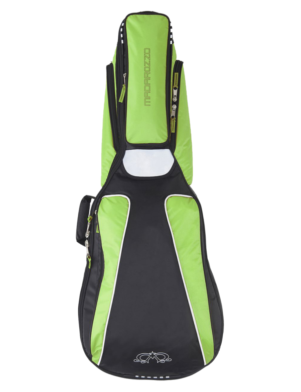 Funda Acustica 012-DR Negro/Verde Relleno 20mm Herget By Ritter LATAM