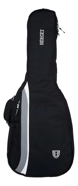 Funda Clasica Criolla 030-C4 Negro/Gris Relleno 10mm Herget By Ritter LATAM