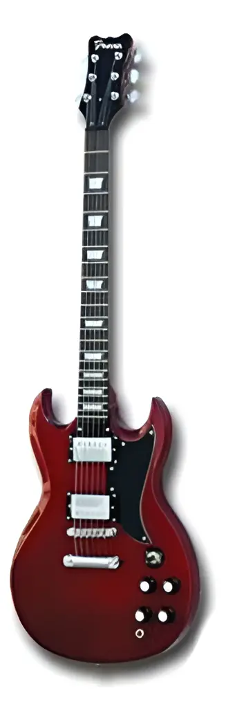 Guitarra Electrica Tipo SG LSG-R Roja DENVER LA FUSA