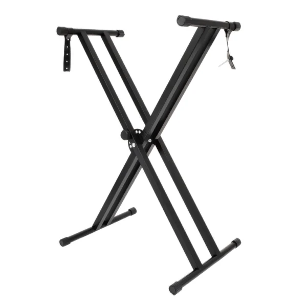Pie Soporte Tijera Simple ST2 Plegable Pata Doble  Para Organo Teclado Piano MODUL-LOK MAGIC MUSIC
