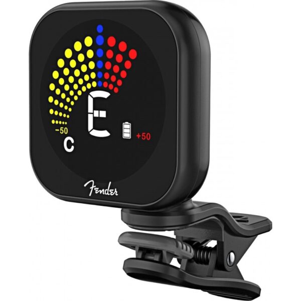 Afinador De Clip 023-9961-000 Flash 2.0 Recargable Pantalla Color Fender XPRO