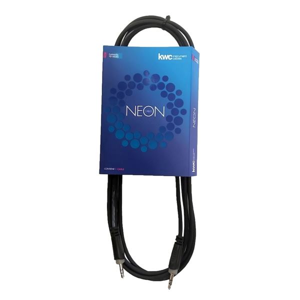 Cable CN9021 Neon 3 Mts (1)Mini Plug Stereo 3,5 mm - (1)Mini Plug Stereo Kwc BASE