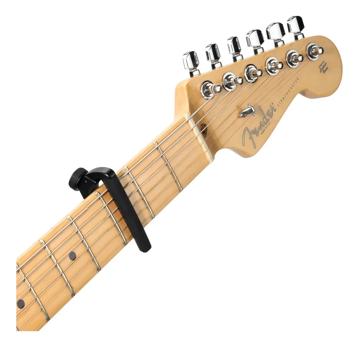 Capo Transporte PW-CP-19 Para Guitarra Clasica/Acustica Hasta 12 Cdas Pro Plus Color Negro Daddario XPRO - Imagen 2