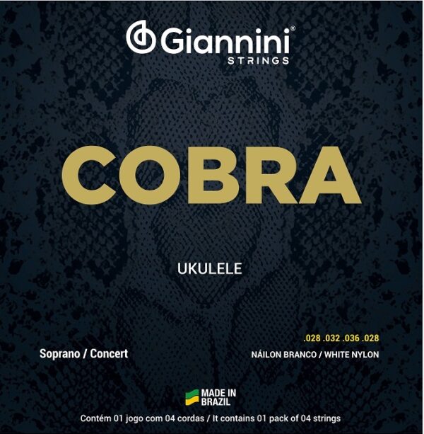 Cuerdas GEUKSC Para Ukelele Concert/Soprano GIANNINI XPRO