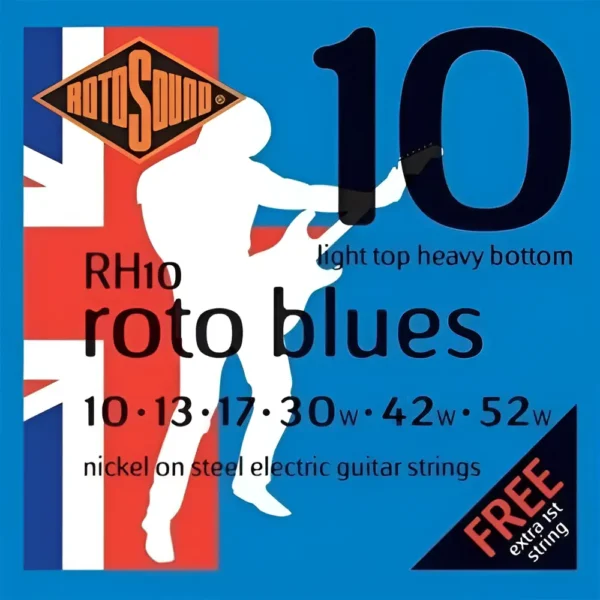 Cuerdas RH10 Guitarra Electrica 10-52 Rotosound BREYER