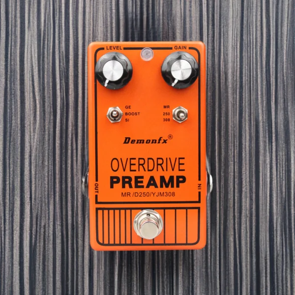 Pedal YJM308 Overdrive Preamp Para Guitarra DemonFx KAIRON IVA 10,5%