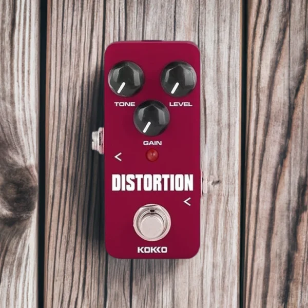 Pedal FDS2 Mini Distortion Para Guitarra O Bajo Kokko KAIRON IVA 10,5%