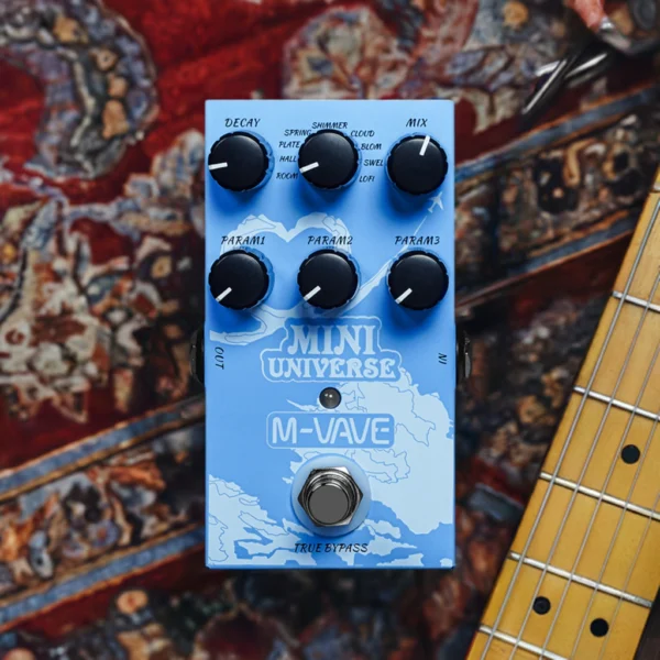 Pedal Mini Universe 9 Efectos Reverb M-Vave KAIRON IVA 10,5%