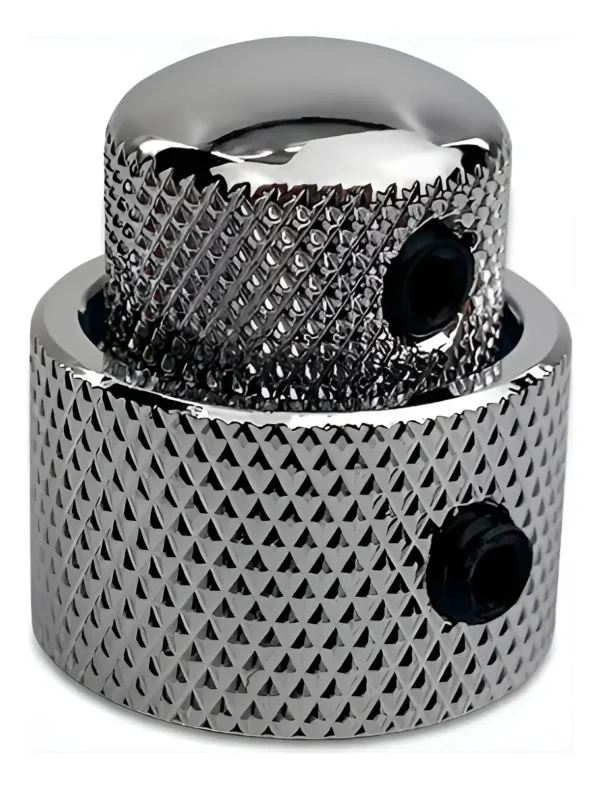 Perilla Doble PERI3 Para Eje Concentrico De Metal Con Llave CAMBO