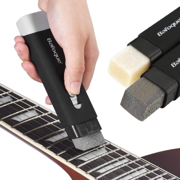 Limpiador Rápido De Cuerdas REMO De Guitarra Removedor De Oxido 2 Cabezas CAMBO