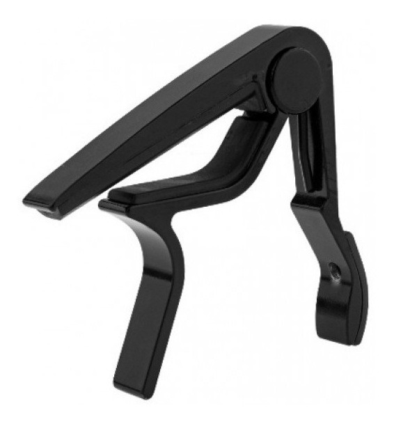 Capo Transporte GC08 Para Guitarra Clasica Criolla Negro CHROMOS