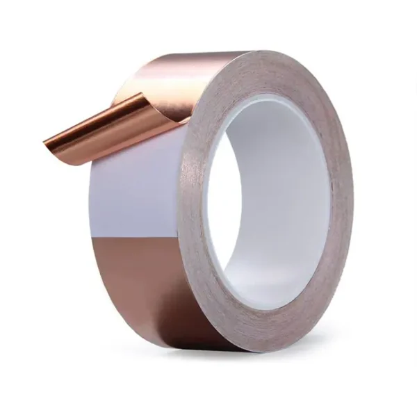 Lámina De Metal De Cobre Autoadhesiva CB2 Para Blindaje De Guitarra 1000x30x0,1mm CAMBO