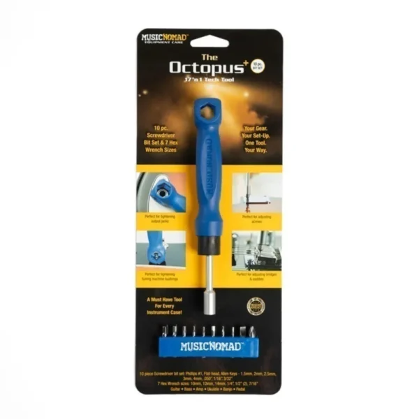 Set De 10 Puntas MN228 The Octopus 17 En 1 Tech Tool MusicNomad KAIRON