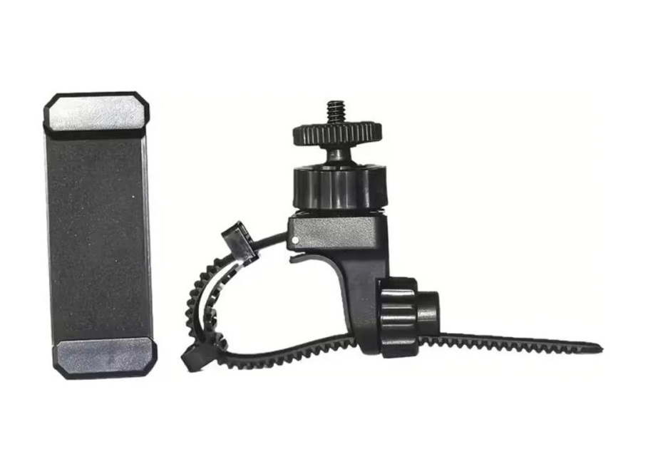 Soporte De Celular SOPCEL Ajustable Giratorio 360° Para Trompeta/Fliscornio/Saxofón Con Agarre Para Teléfono CAMBO - Imagen 3