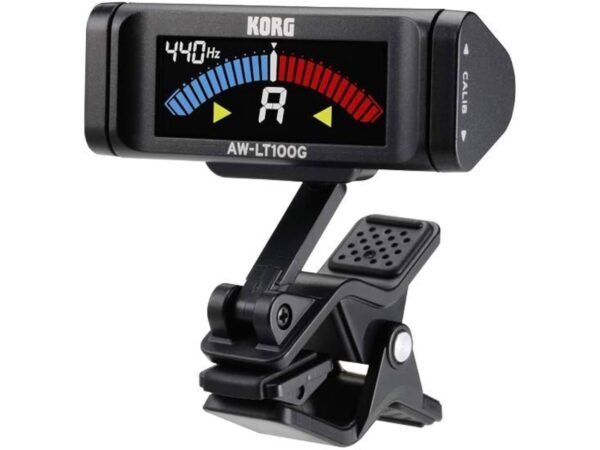 Afinador De Pinza AW-LT100G Para Guitarra P/Pila AAA 100 Horas Korg IMPORT MUSIC