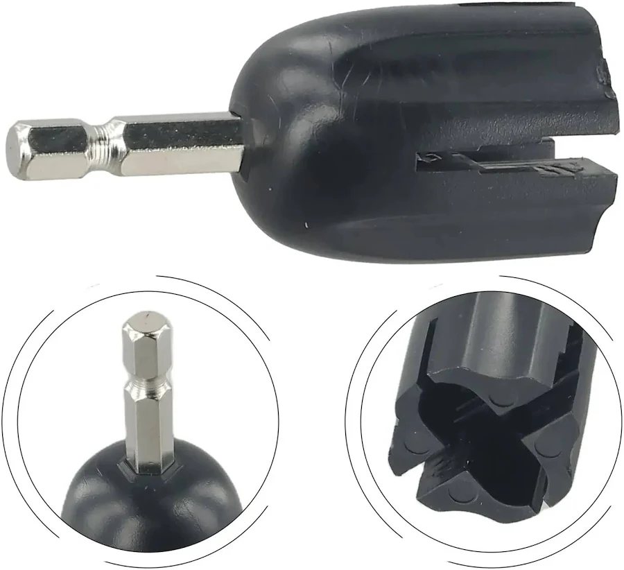Cabezal ENRRO Enrollador De Cuerdas Para Guitarra Con Adaptacion Para Taladro CAMBO