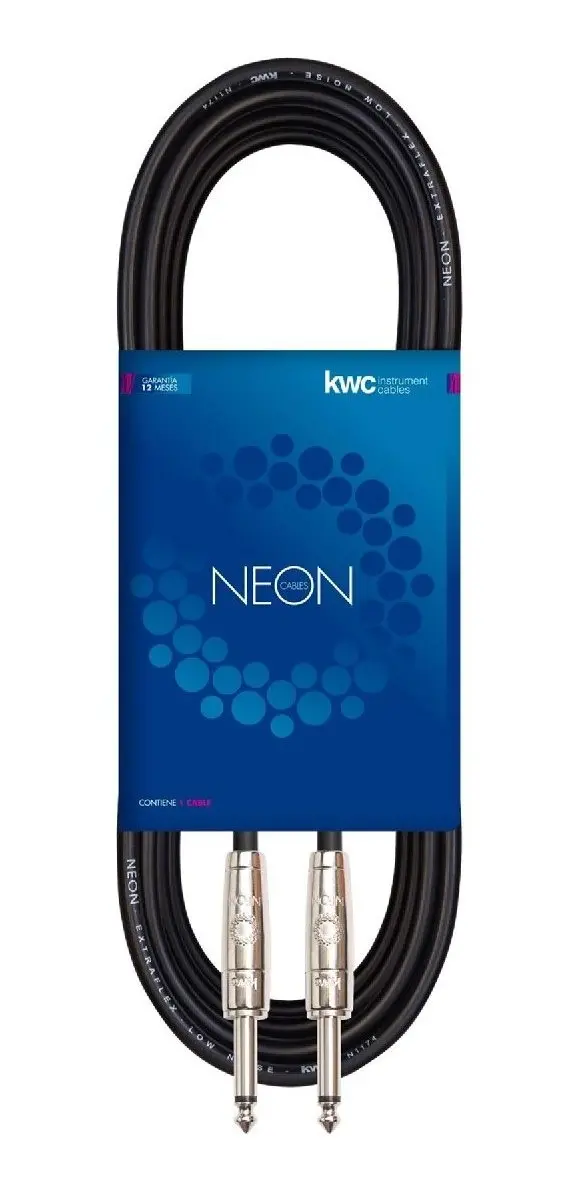 Cable Neon CN108 Plug 6,5 – Plug 6,5 x 9 Mts. Kwc BASE