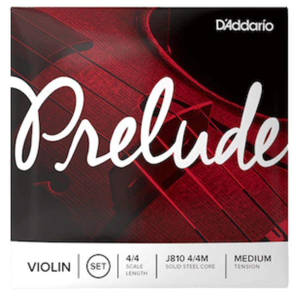 Cuerdas P/Violin 4/4 PRELUDE J8104/4M Tension Media Daddario ALEYMAR