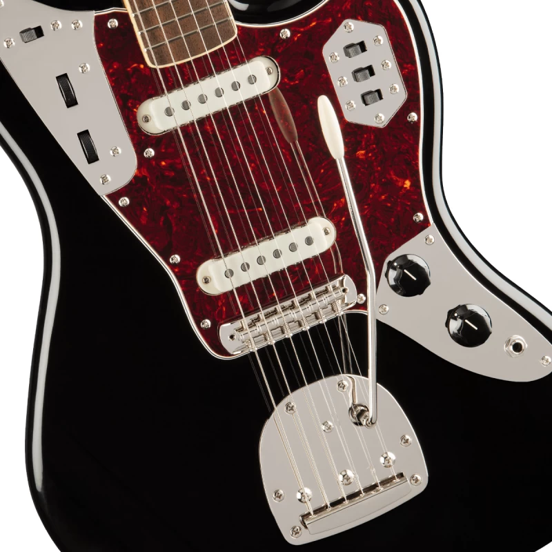 Guitarra Eléctrica J037-4090-506 Jaguar Classic Vibe '70s Black Squier By FENDER XPRO - Imagen 2
