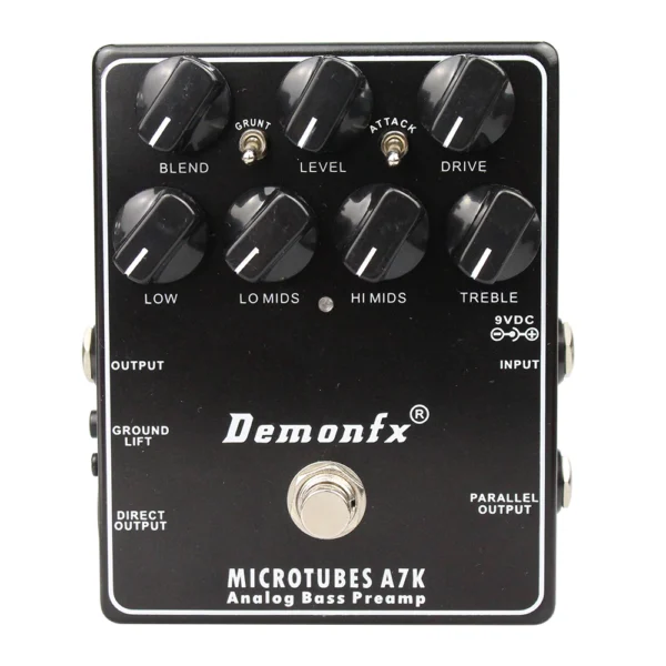 Pedal A7K Ultra Preamplificador Para Bajo DemonFx KAIRON IVA 10,5%