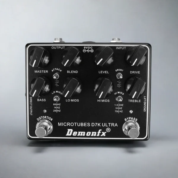 Pedal D7K Ultra Preamplificador Para Bajo DemonFx KAIRON IVA 10,5%