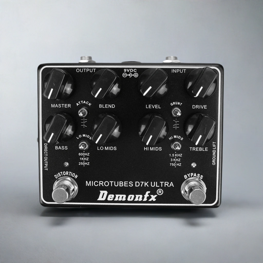Pedal D7K Ultra Preamplificador Para Bajo DemonFx KAIRON IVA 10,5%