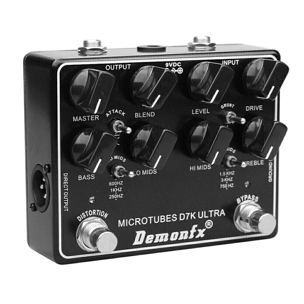 Pedal D7K Ultra Preamplificador Para Bajo DemonFx KAIRON IVA 10,5% - Imagen 2