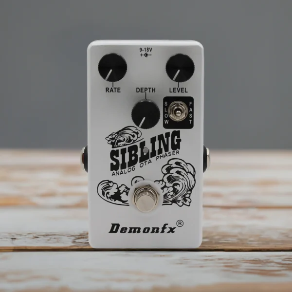 Pedal Sibling Vintage Phaser Para Guitarra DemonFx KAIRON IVA 10,5%