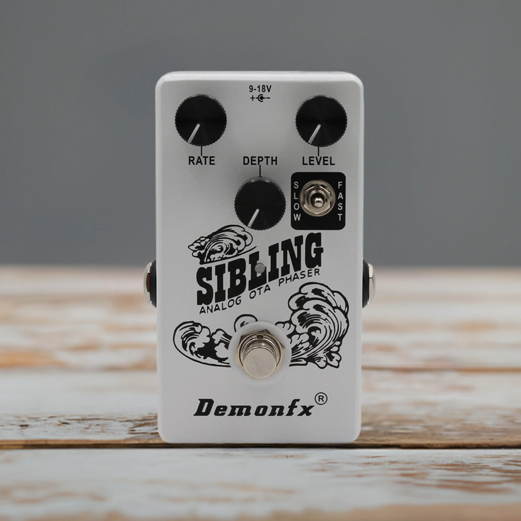 Pedal Sibling Vintage Phaser Para Guitarra DemonFx KAIRON IVA 10,5%