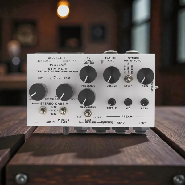 Pedal Simple Preamplificador Para Guitarra DemonFx KAIRON