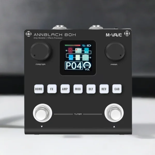 Pedalera Blackbox Multiefectos Recargable Para Guitarra O Bajo M-Vave KAIRON IVA 10,5%