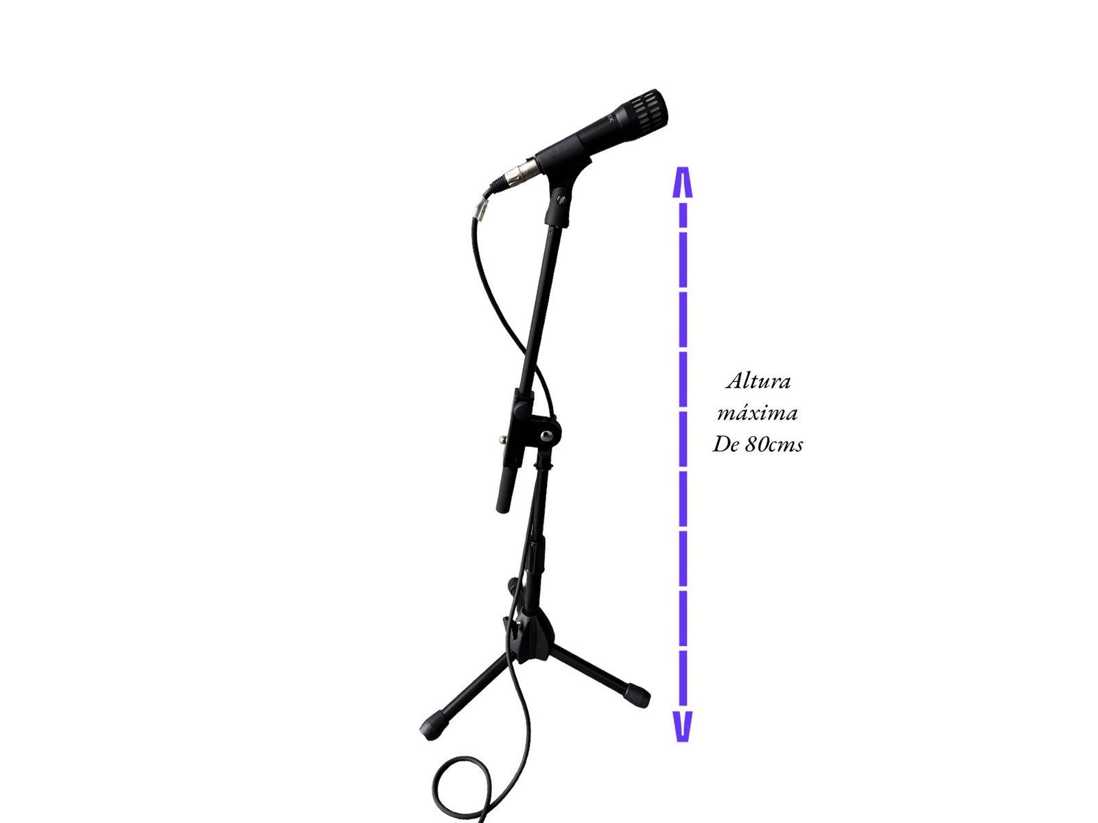 Soporte Microfono KB121M Baja Altura Mini Boom Jirafa Hamilton IMPORT MUSIC - Imagen 2