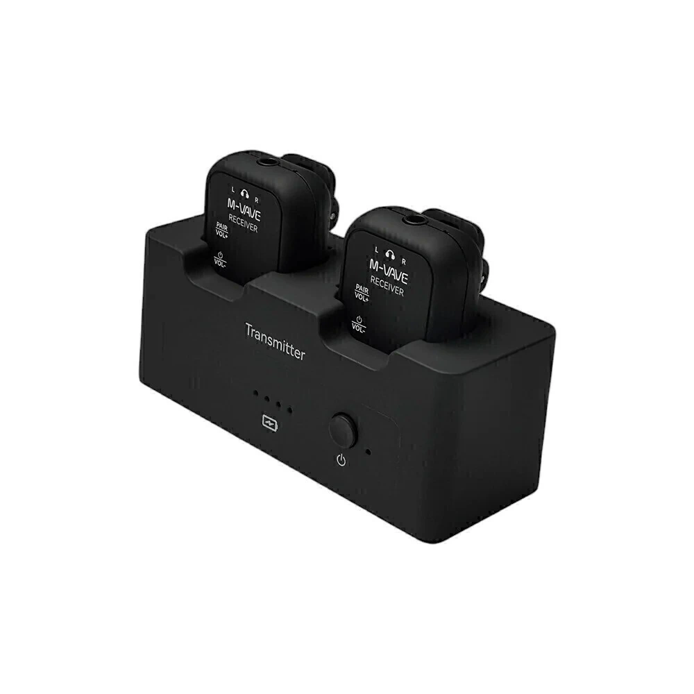 Sistema Inalámbrico SWS-12 Monitoreo In-Ear 2.4 GHz Con 2 Receptores M-VAVE KAIRON IVA 10,5% - Imagen 2