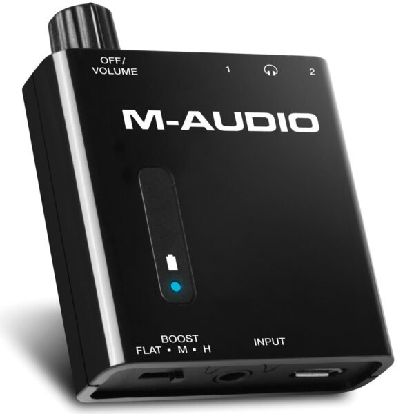 Amplificador De Auriculares Portatil Bass Traveler M-Audio KAIRON