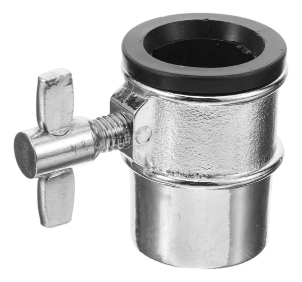 Abrazadera DRUM3 Conector De Soporte Para Pie De Batería Plateado Con Tornillo 16-19mm CAMBO