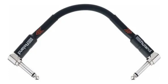 Cable Interpedal CN183 Plug 1/4 Ang. - Plug 1/4 Ang. X 0,15 Cms. ROLAND BASE