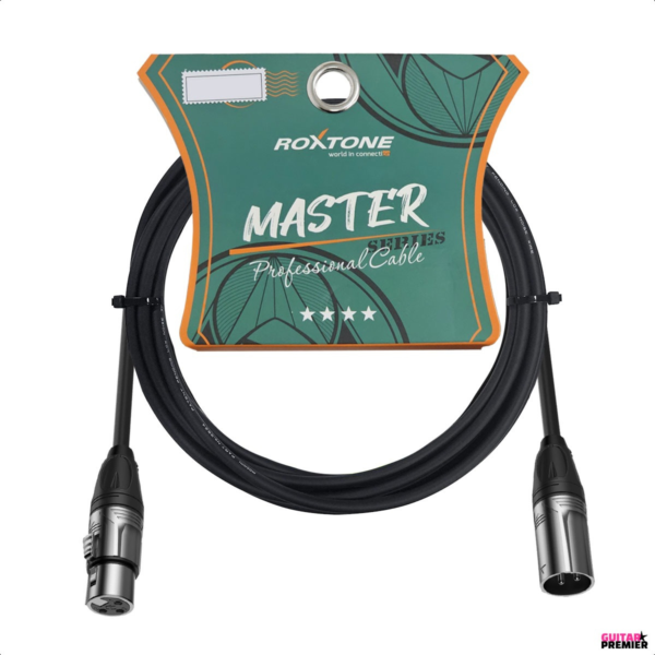 Cable XLR/XLR MMXX600L6 Master Series 6 Mts Roxtone SHOWROOM