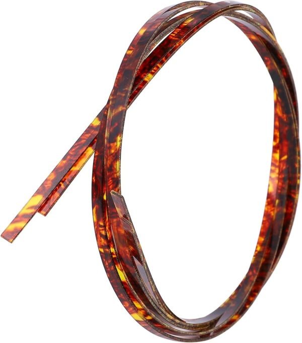 Cenefa De Perfil De Plástico ABS Para Ribeteo De Guitarra Acustica Rojo Oscuro / 1650 x 4 x 1.5 mm X Unidad CAMBO
