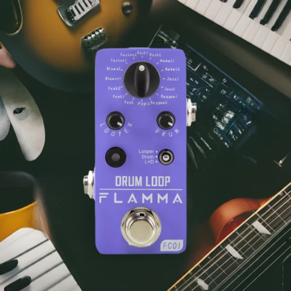 Pedal Mini Drum Loop FC01 Flamma KAIRON